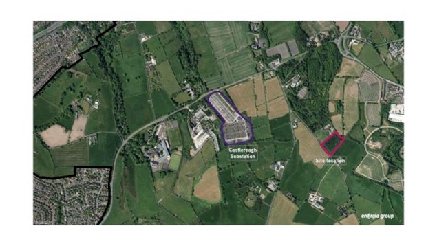 Castlereagh Battery Storage Location Map